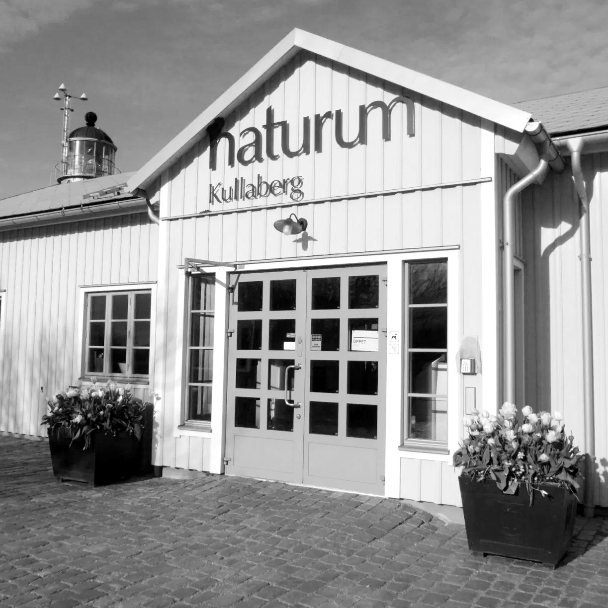 Entrén till naturum Kullaberg